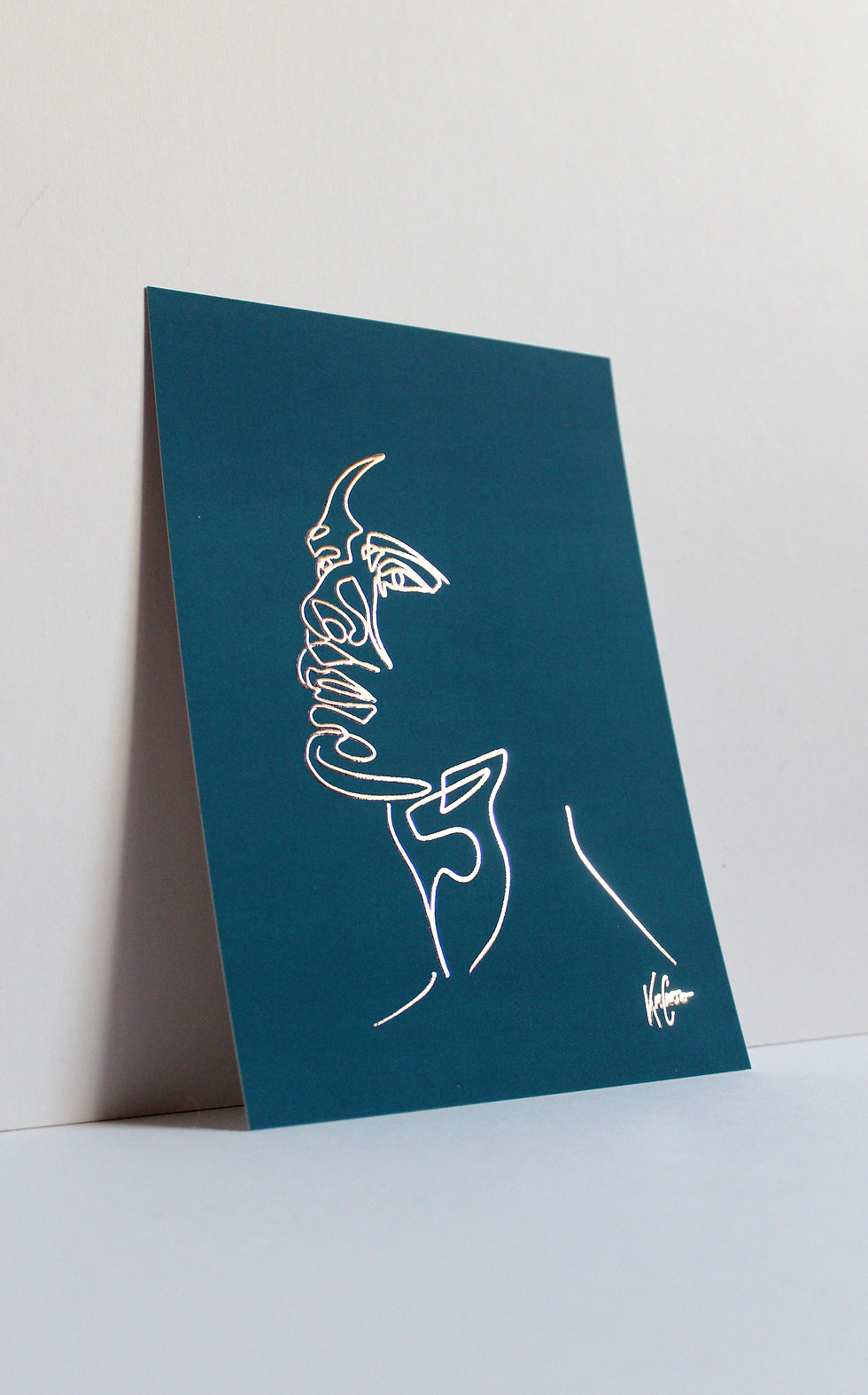 Thumbnail: Sullivan - Foil Postcard