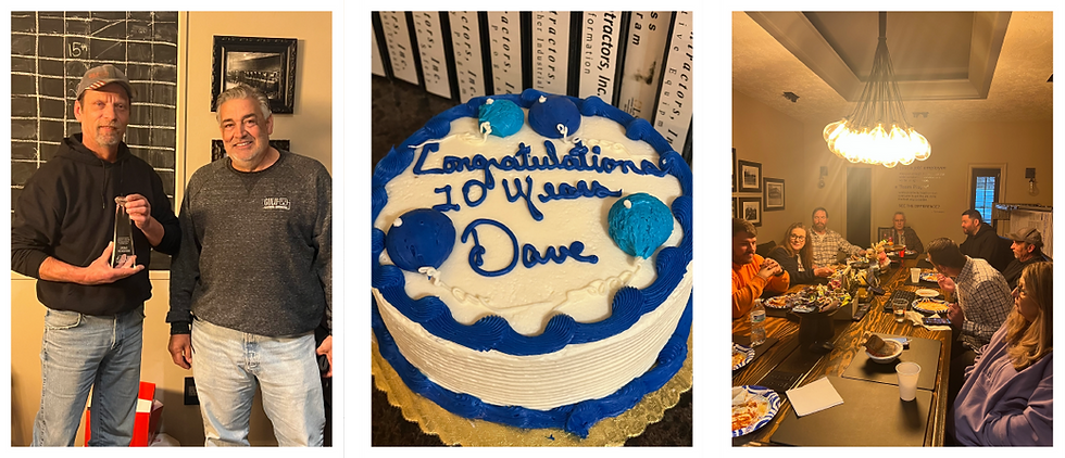 Celebrating Ten Years with another Seasoned Electrician at Gulu Electrical Contractors