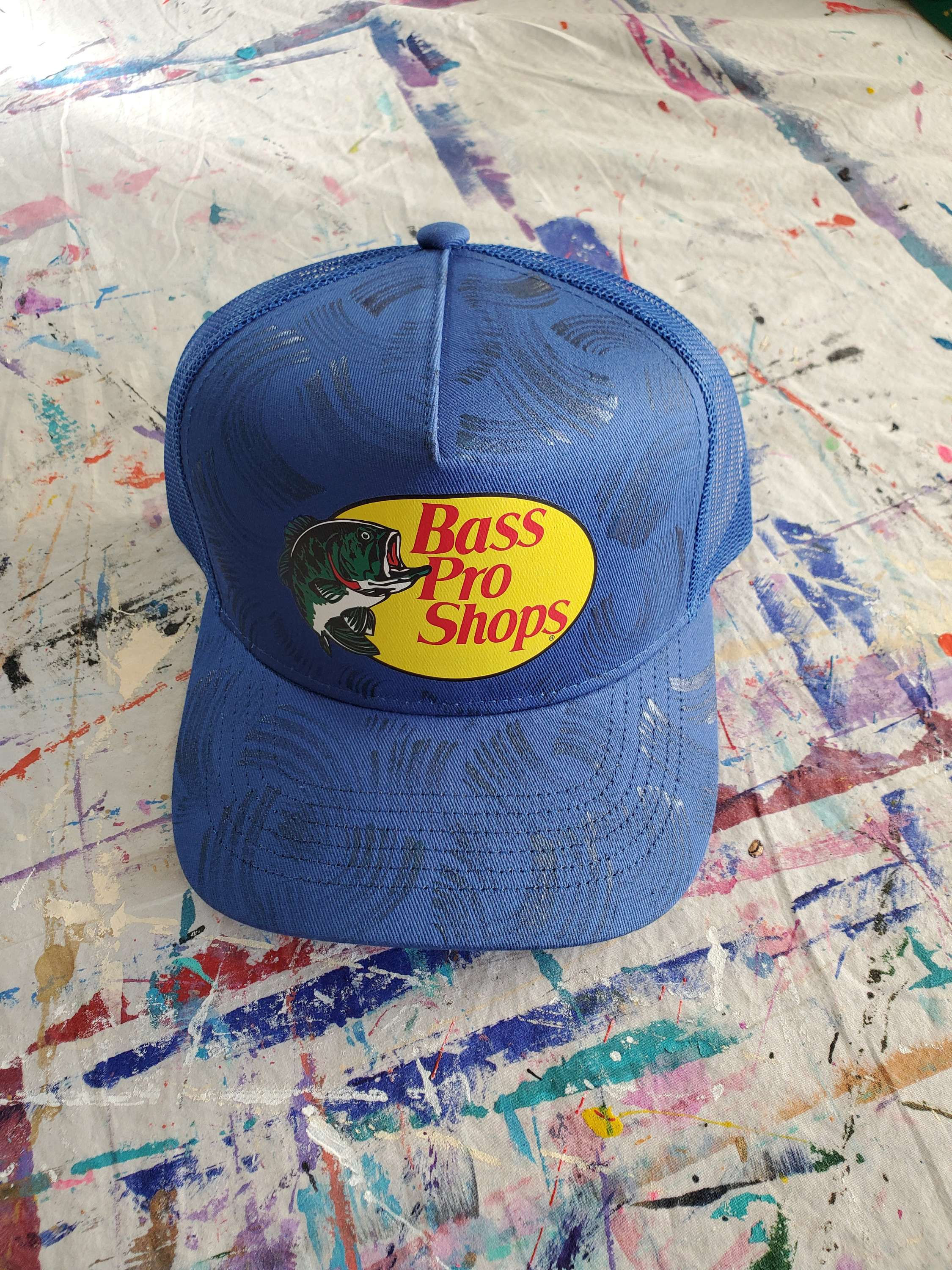 Blue Swipes Hat