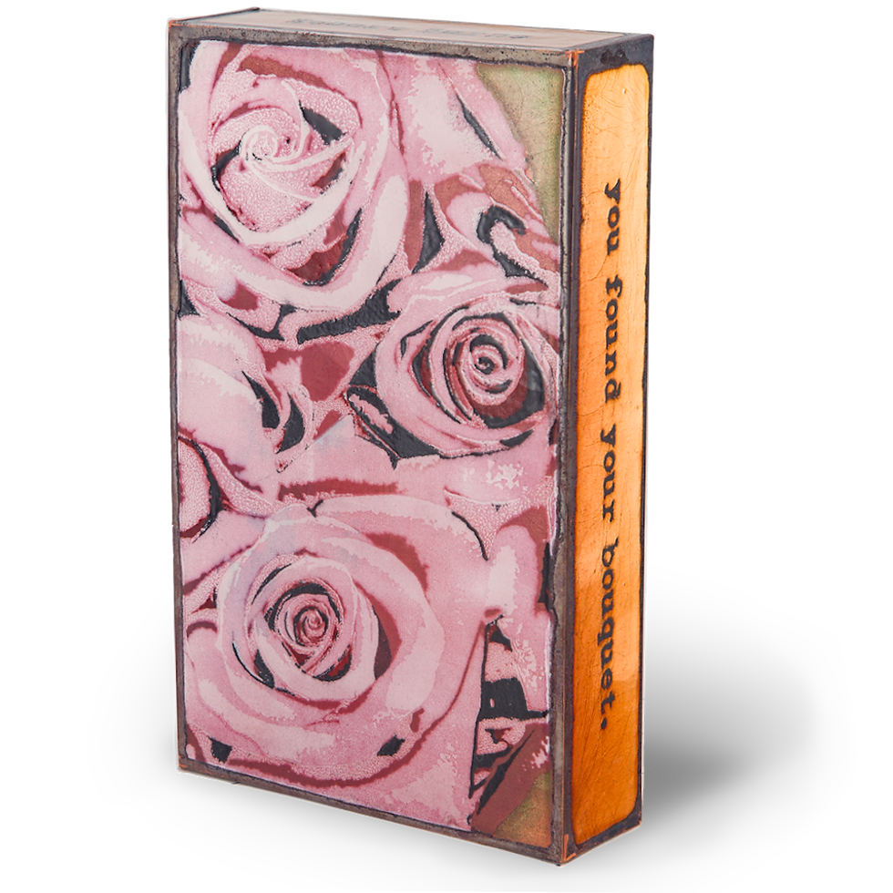 Thumbnail: Box with pink roses and text that says, "You found your bouquet."