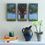 Thumbnail: Three tree paintings, books, candle, vase, and orchid. A bright and airy home.