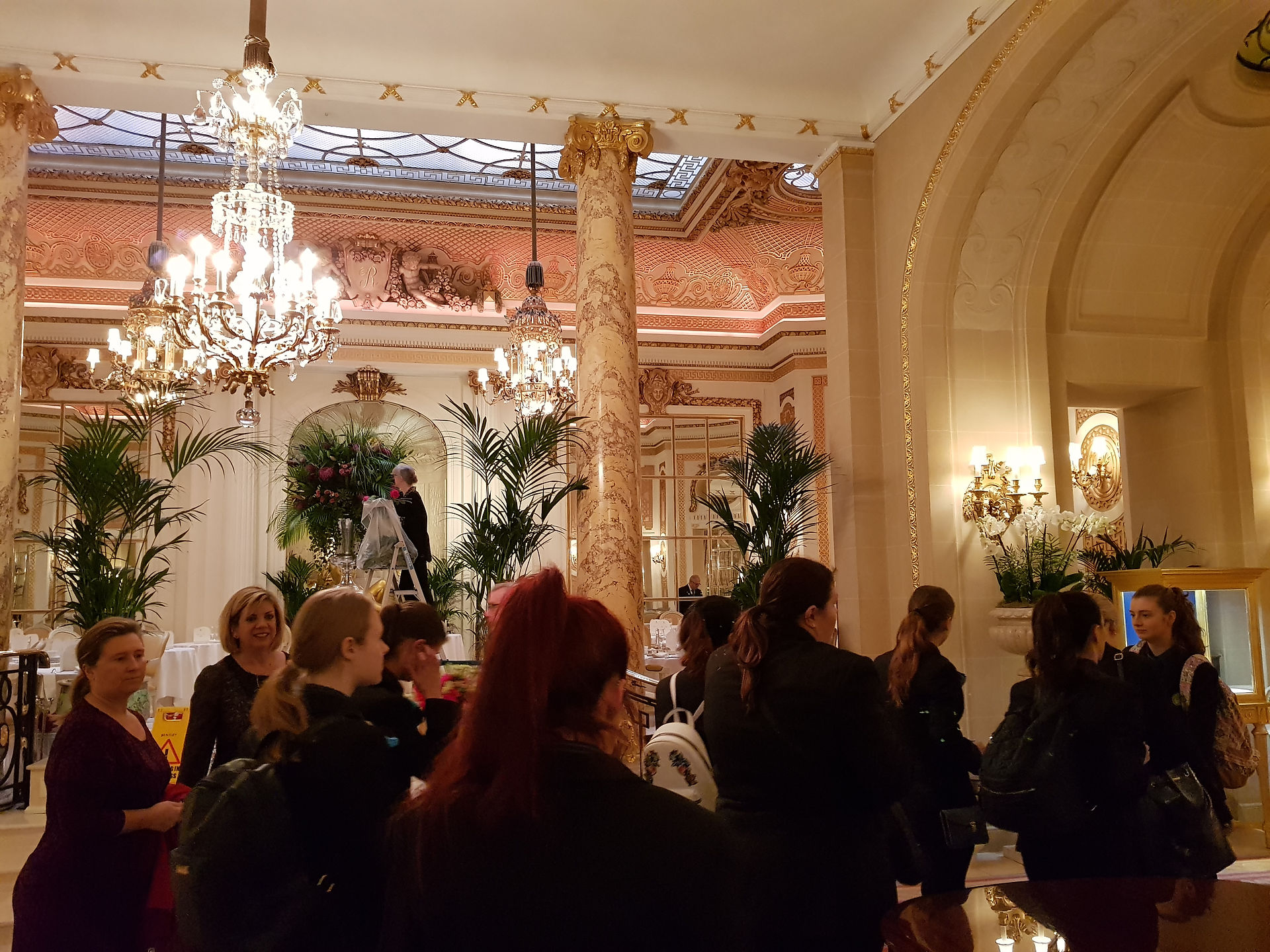 Students on event industry visits from The Event School London