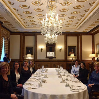 Students from The Event School London learning at the heart of the event industry