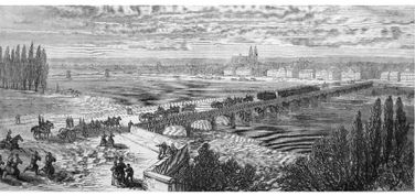 La vie à Tours sous l'occupation de 1871