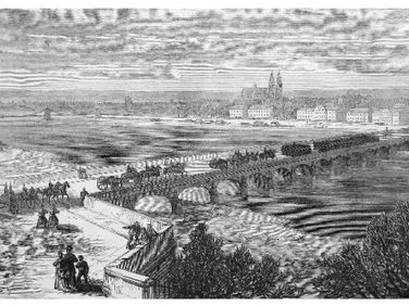 La vie à Tours sous l'occupation de 1871