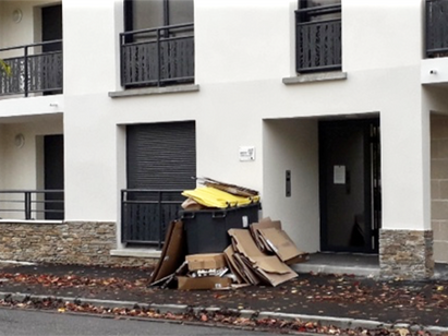 Désastreux décors à Tours Nord !