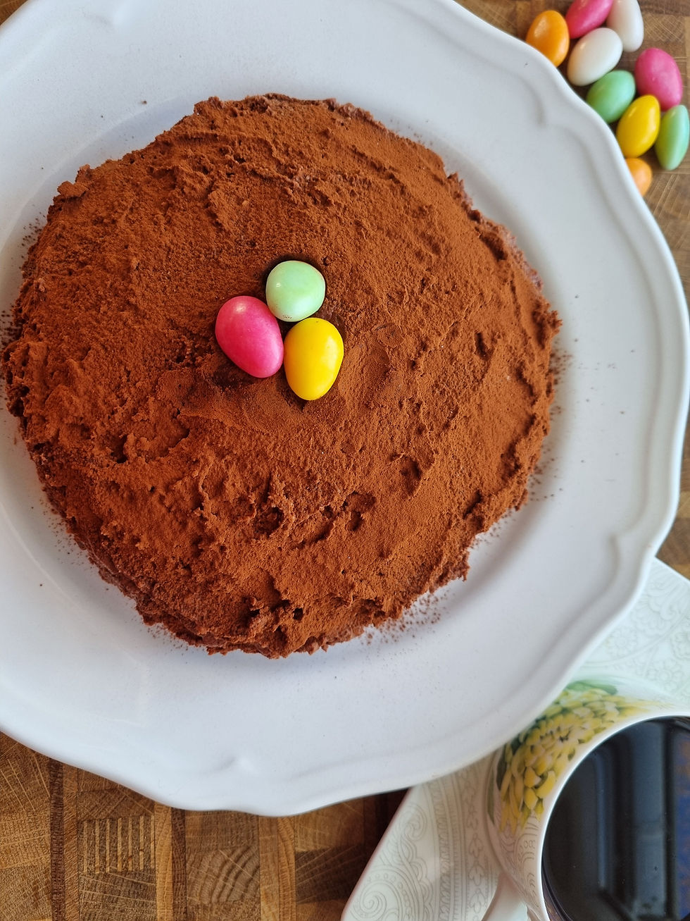 Gluten- og sukkerfri sjokoladekake