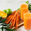 Miniatyrbilde: Fersk gulrot ananas appelsinjuice