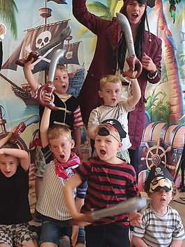Pirate Adventure Event at Alver Valley garden centre by Magical-events.co.uk