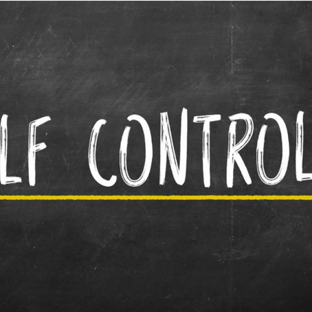 Ten Autocontrol. Primera parte.