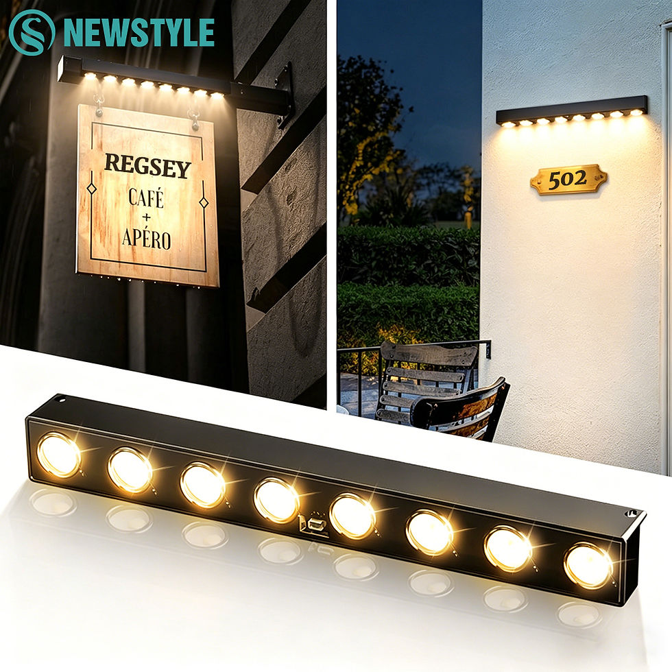 Miniatura: 4/8LED Solar Powered Fence Lights Outdoor IP65 Waterproof Wall Lamp Address Sign