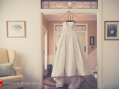Robert & Shannon's wedding day with featured photo shoot at Milton Hershey Founder's Hal