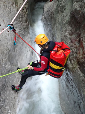 Canyoning Kobelache Dornbirn Merlins Kangaroo