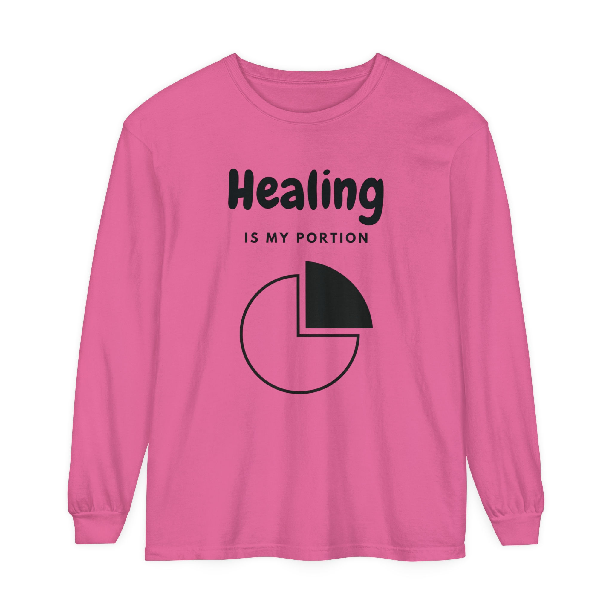 Healing Unisex Garment-dyed Long Sleeve T-Shirt