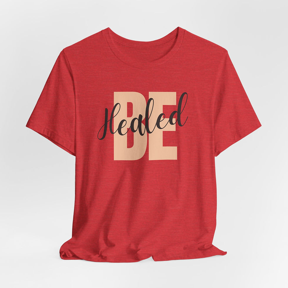 Thumbnail: Be Healed Jersey Short Sleeve Tee
