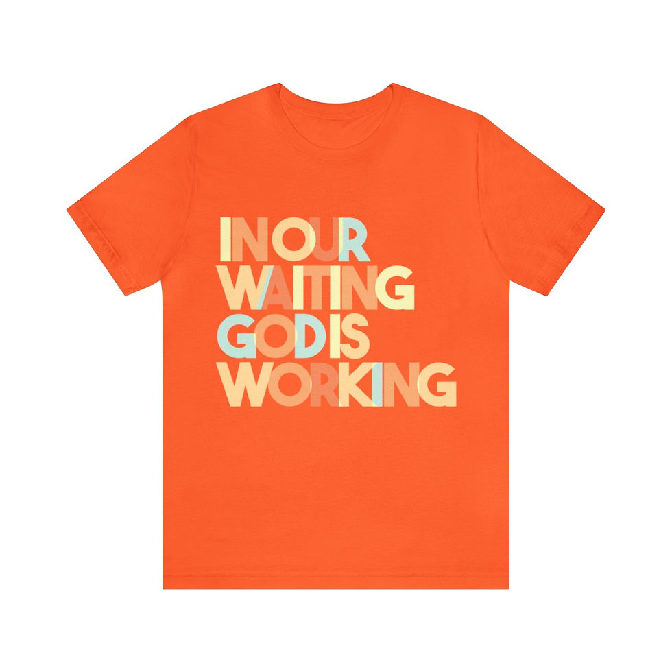Thumbnail: In Our Waiting Unisex Jersey Short Sleeve Tee