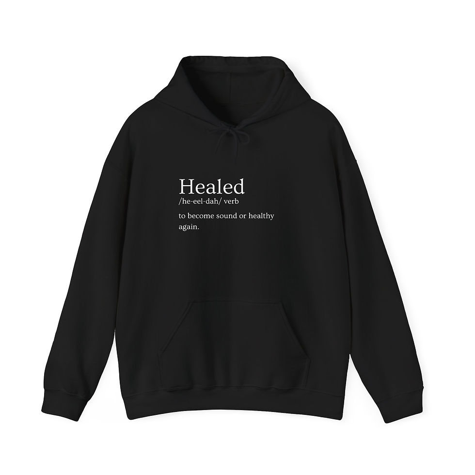 Thumbnail: Healed Defintion Unisex Heavy Blend™ Hooded Sweatshirt.