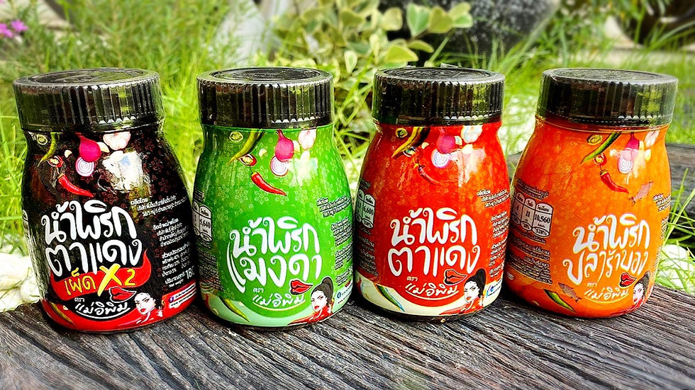 ภาพขนาดย่อ: น้ำพริกแมงดา แม่อีพิม 