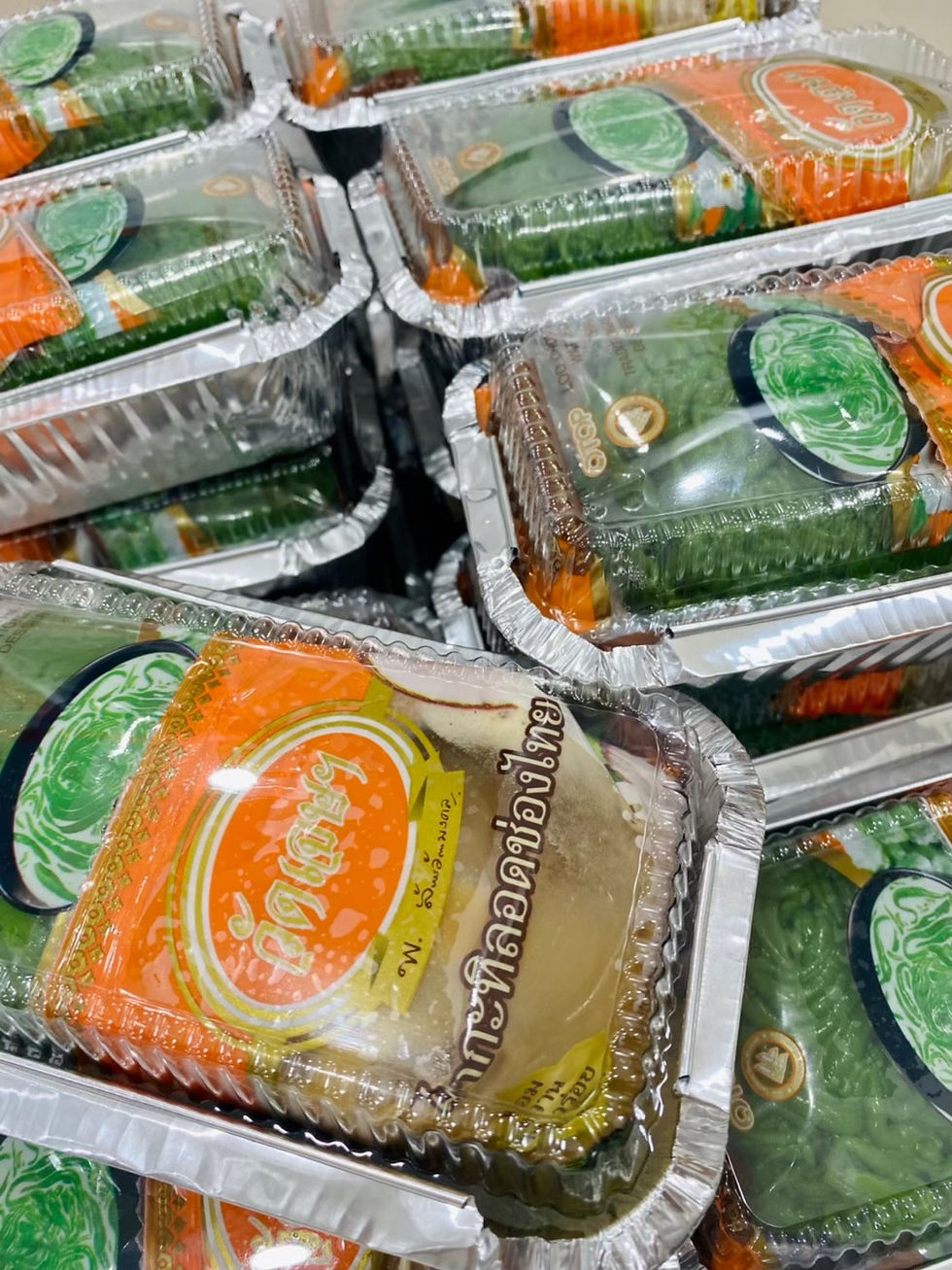 ภาพขนาดย่อ: ลอดช่องวัดเจษฎา ขนาด 400 กรัม + กะทิ 200 กรัม