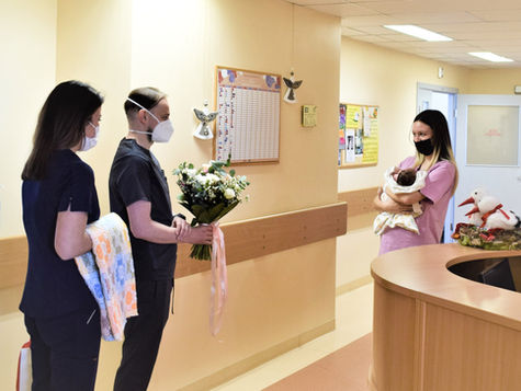 Šī gada 100. jaundzimušais – meitene Emma Emiliana