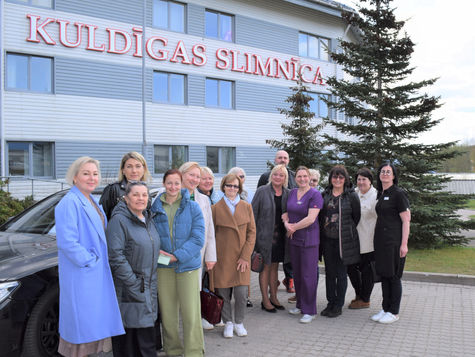 Liepājas kolēģi gandarīti par pieredzi Kuldīgas slimnīcā
