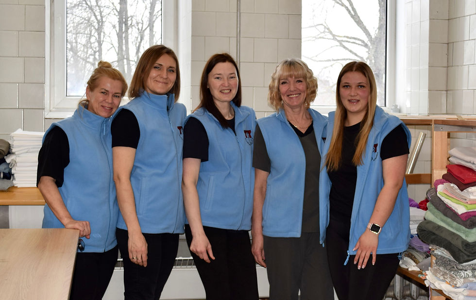 Kuldīgas slimnīcas veļas mazgātavas kolektīvs