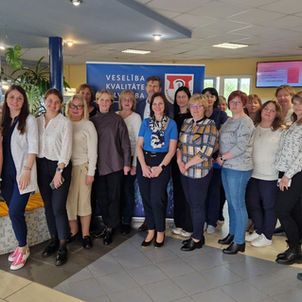 Viesojas Traumotoloģijas un ortopēdijas slimnīcas virsmāsu delegācija