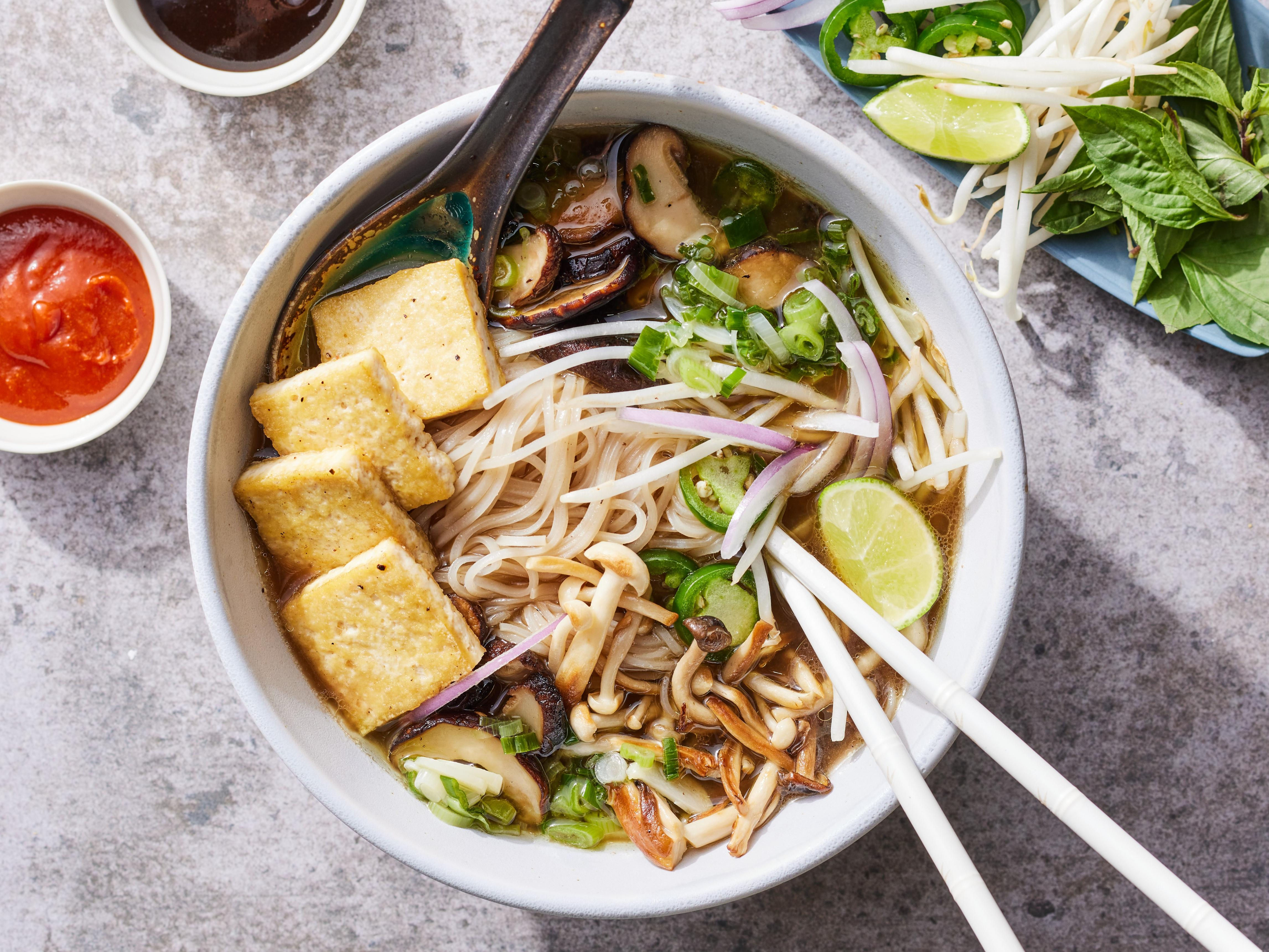 Plant-Based Pho Bowl (Phở Chay)