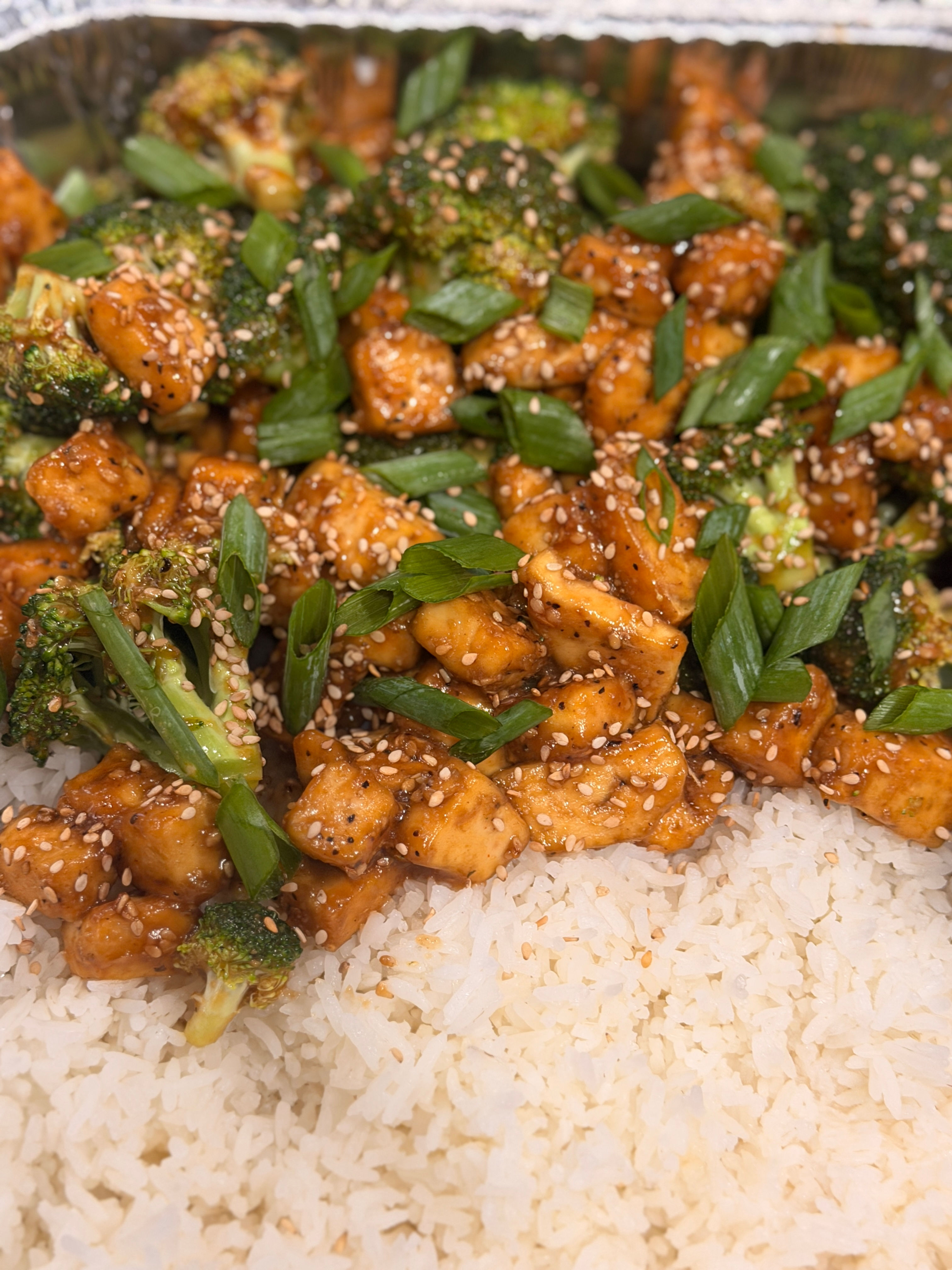 Sesame Tofu & Broccoli