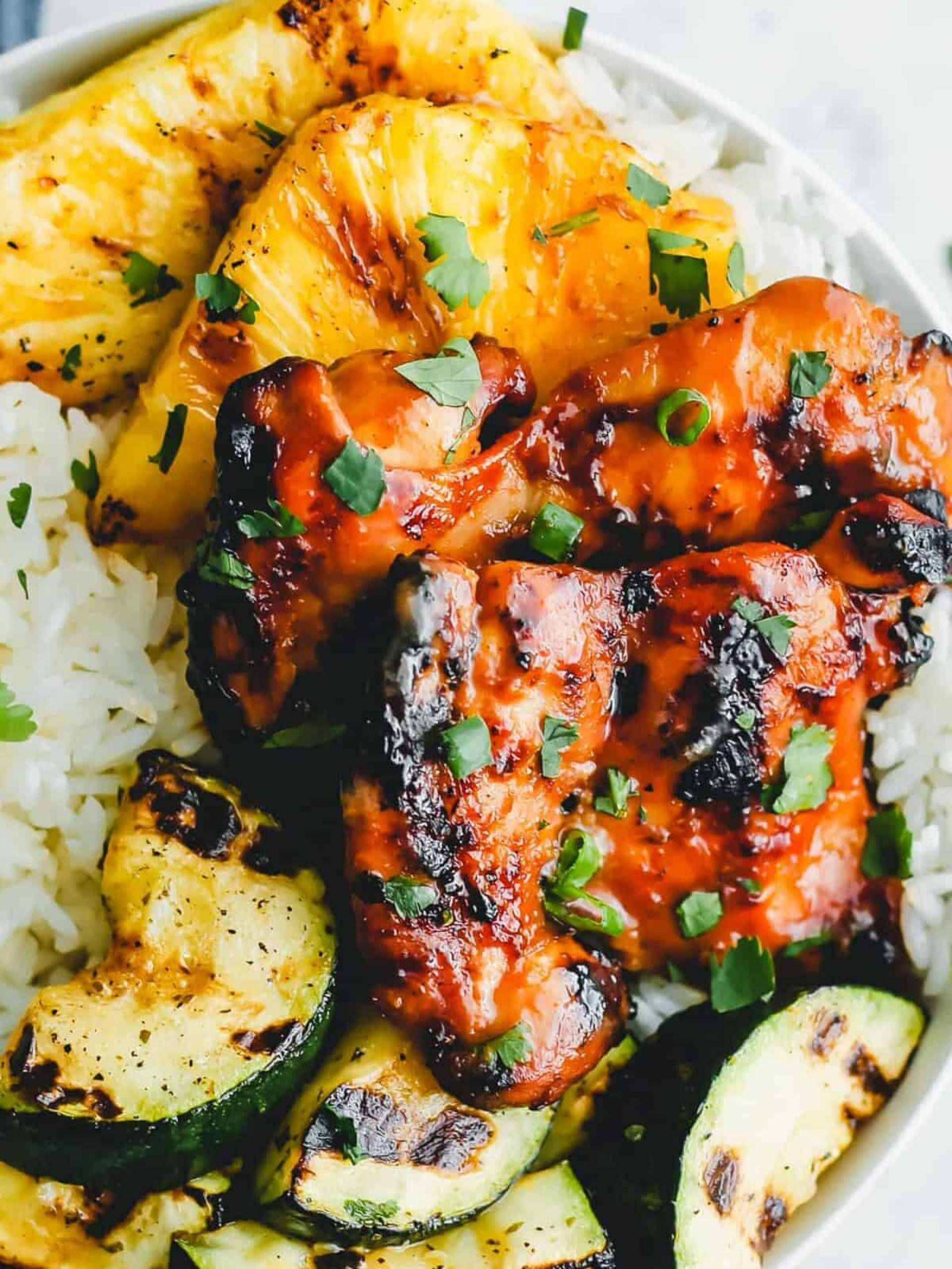Pineapple Teriyaki Tempeh
