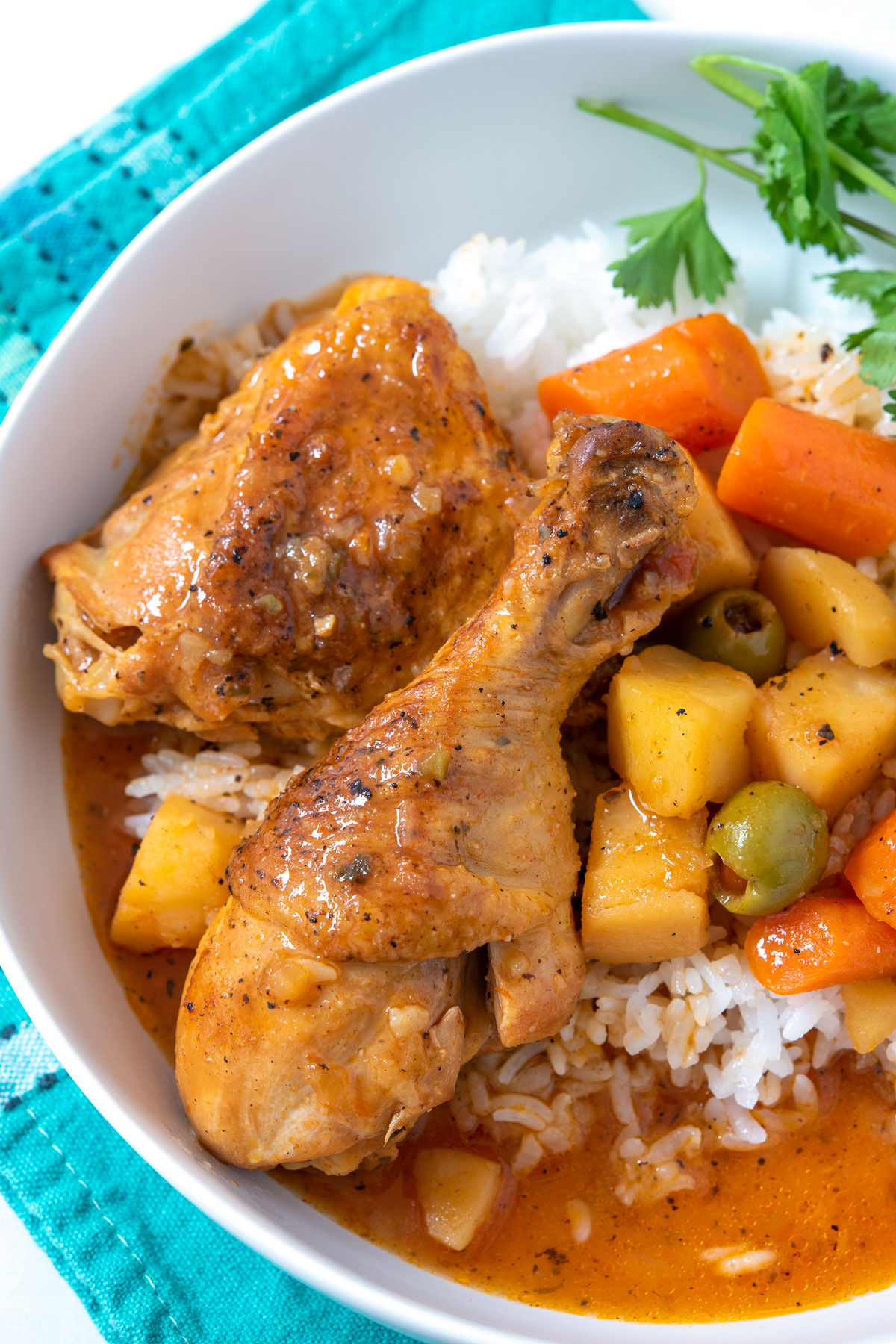 Puerto Rican Pollo Guisado (Lean)