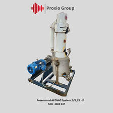 Rosenmund APOVAC System, S/S, 25 HP