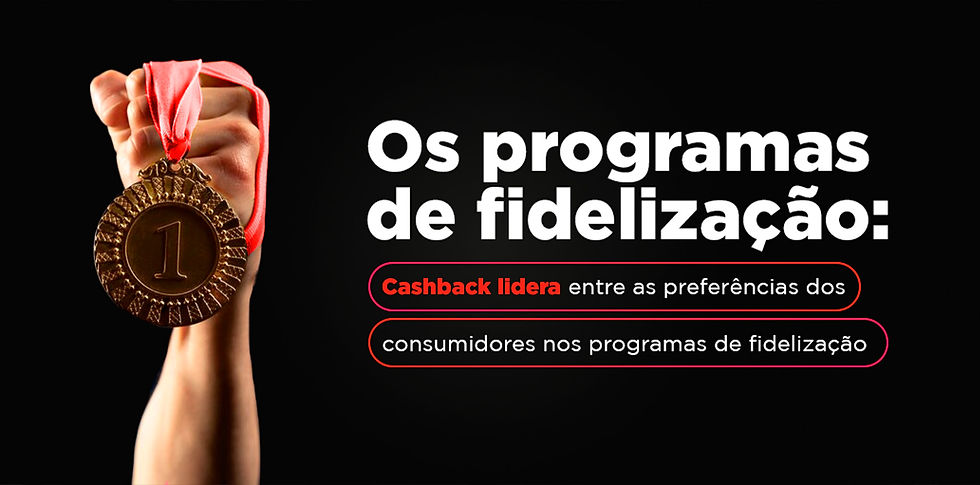 Consumidor usando cashback em loja, dado de pesquisa da Abemf