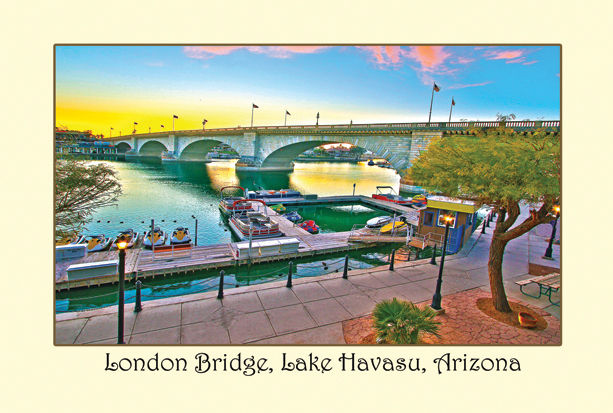 Lake Havasu Bridge Sunset 2018 wix