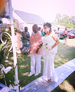 Our First Wedding At The Church