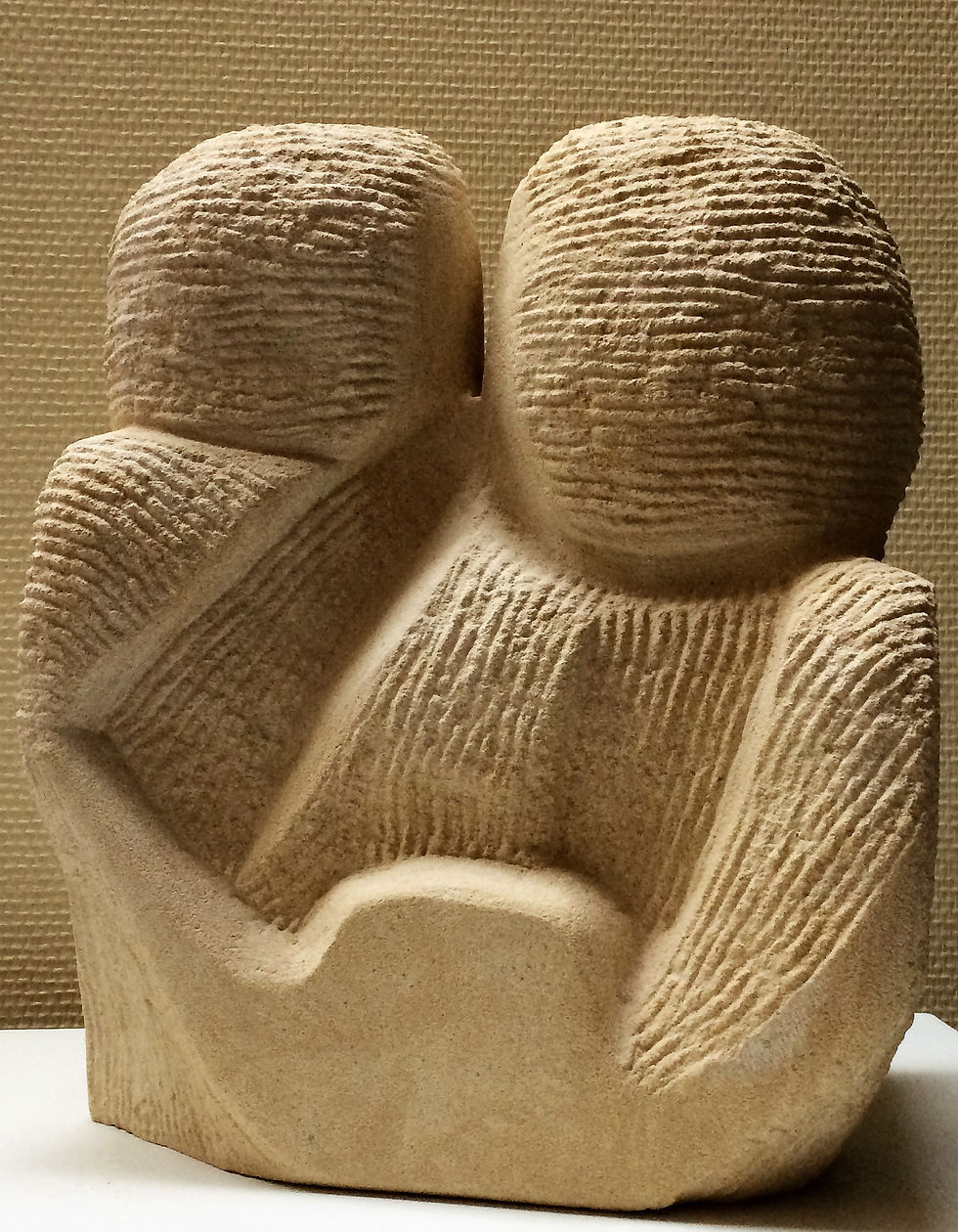 Miniature : Baiser -Calcaire St Maximin