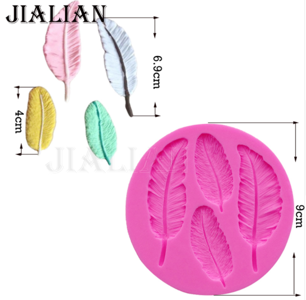 Moule en silicone "Plume Jialian"