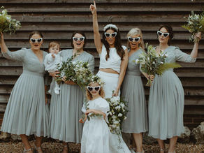 FESTIVAL BRIDES - Carly & Jay's Enchanted Barn Wedding