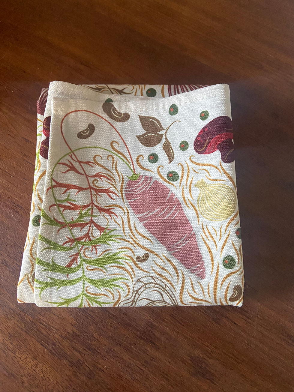 Thumbnail: Stone Soup Tea Towel - Autumn