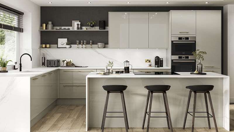 Howdens Light Grey Gloss Kitchen.jpg