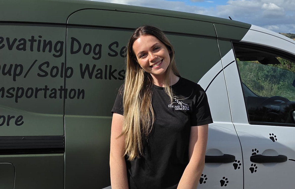 Jess Hiking Tails Dog Walker Aberdeen