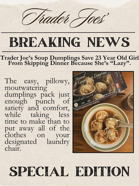 mock Trader Joe's copy