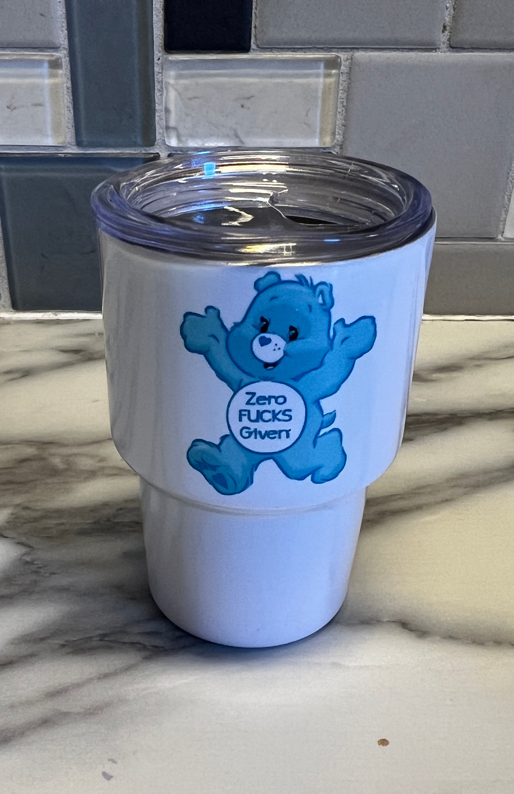 Zero Fux Given Shot Tumbler