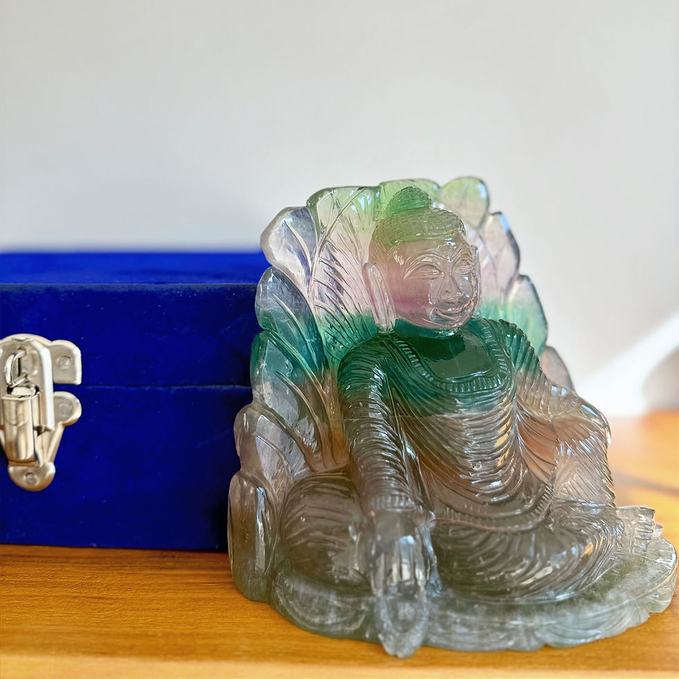 Thumbnail: Buddha (Rainbow Fluorite)