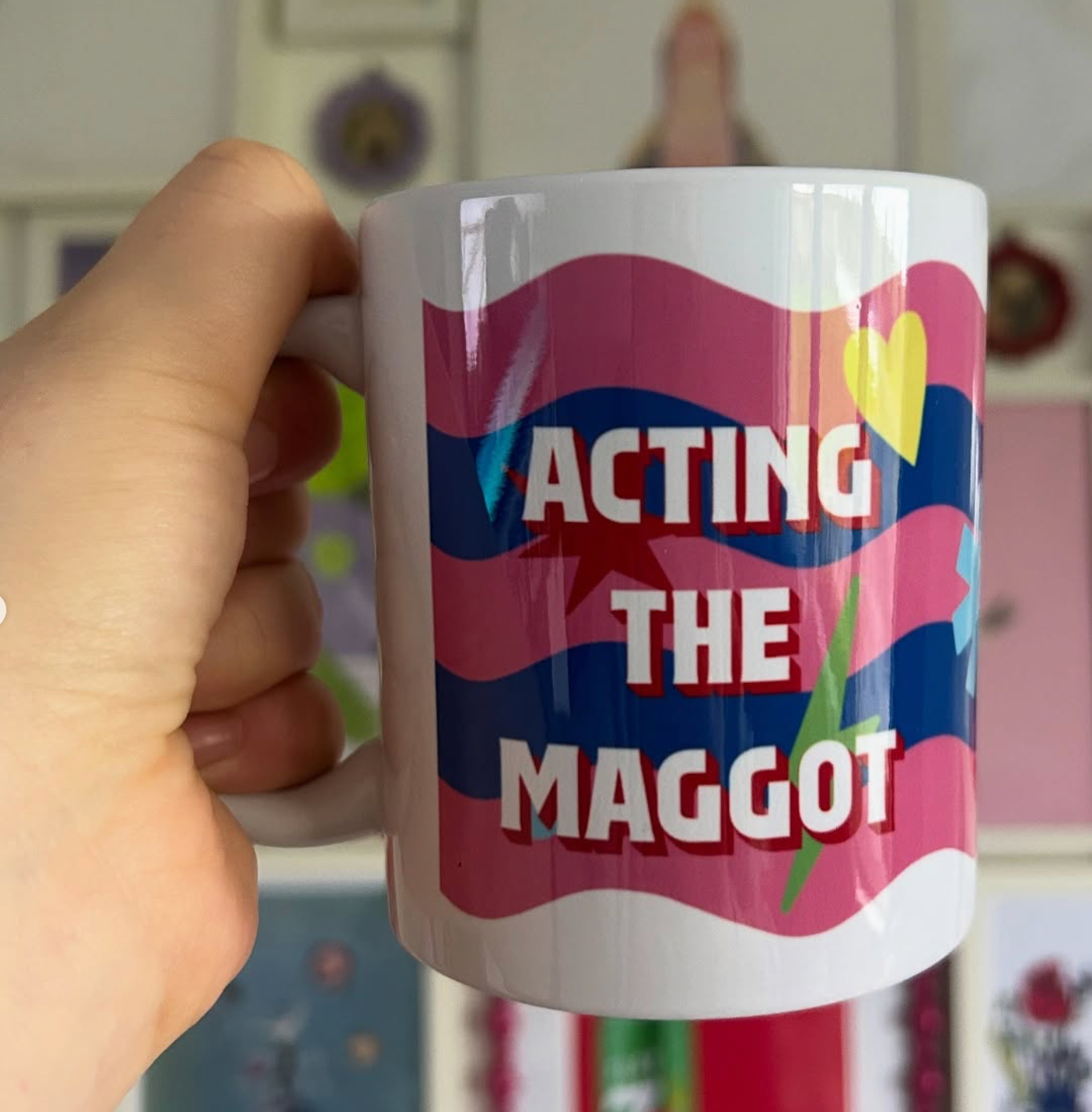 Acting The Maggot Mug