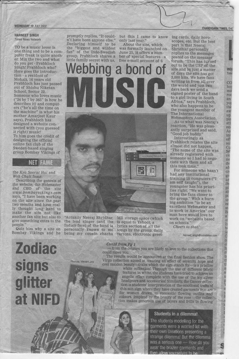 Times Of India - Chandigarh