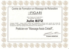 Certification Massage Assis Créatif