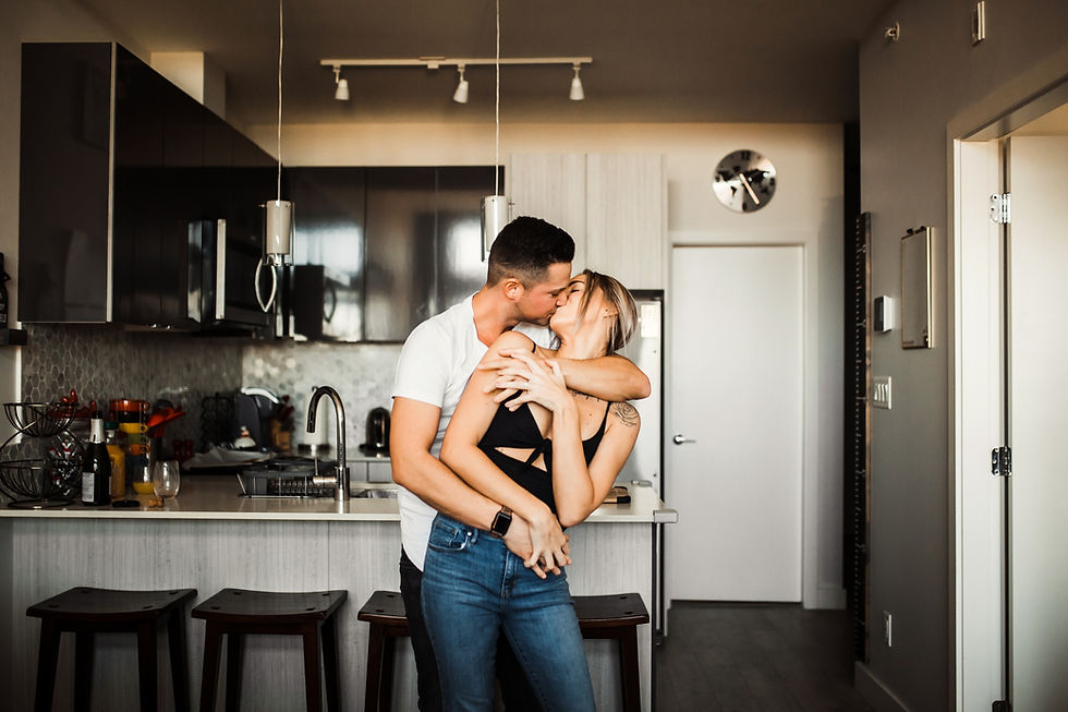 how to feel natural in engagement photos