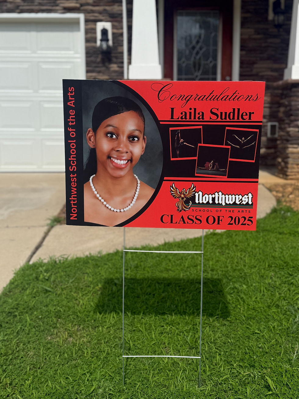 Thumbnail: Graduation Yard Sign