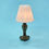 Thumbnail: Dollhouse  miniature classic table lamp